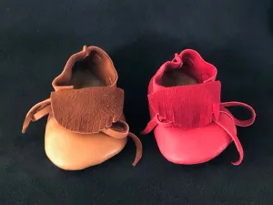 Deerskin Baby Moccasins