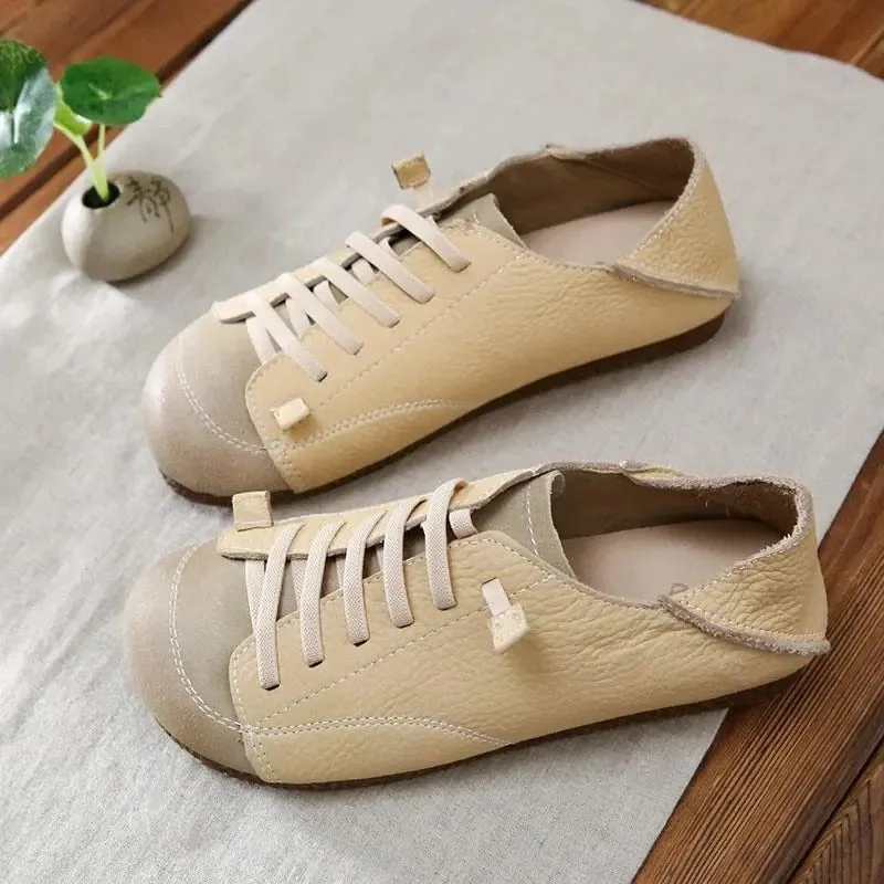 Designer Women's Soft Moccasins wide toe slip on shoes