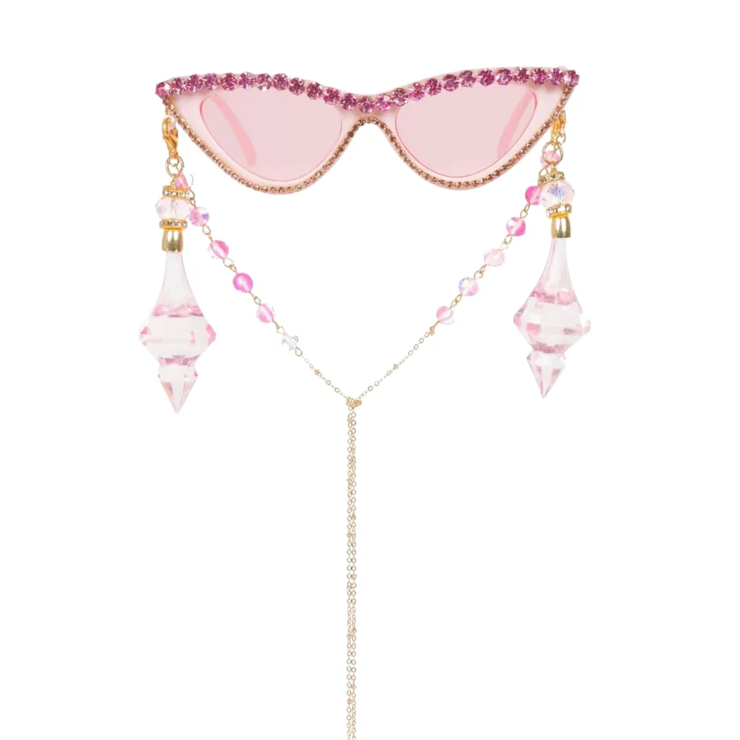 Disco Peaches Sparkle Pop Sunglasses