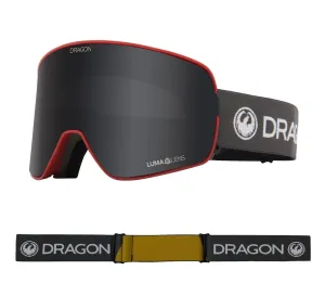 Dragon NFX2 Snow Goggles 2022 Block Red / Lumalens Dark Smoke   Spare Lens