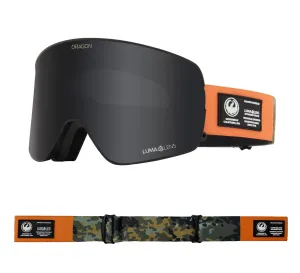 Dragon NFX2 Snow Goggles 2022 Bush Camo / Lumalens Dark Smoke   Spare Lens