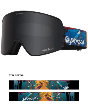Dragon NFX2 Snow Goggles Teddy / Lumalens Dark Smoke  Spare Lens