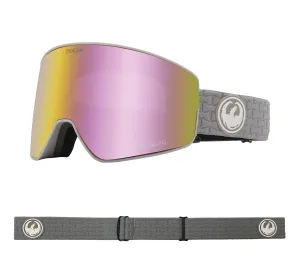 Dragon PXV2 Snow Goggles 2022 Cool Grey / Lumalens Pink Ion   Spare Lens