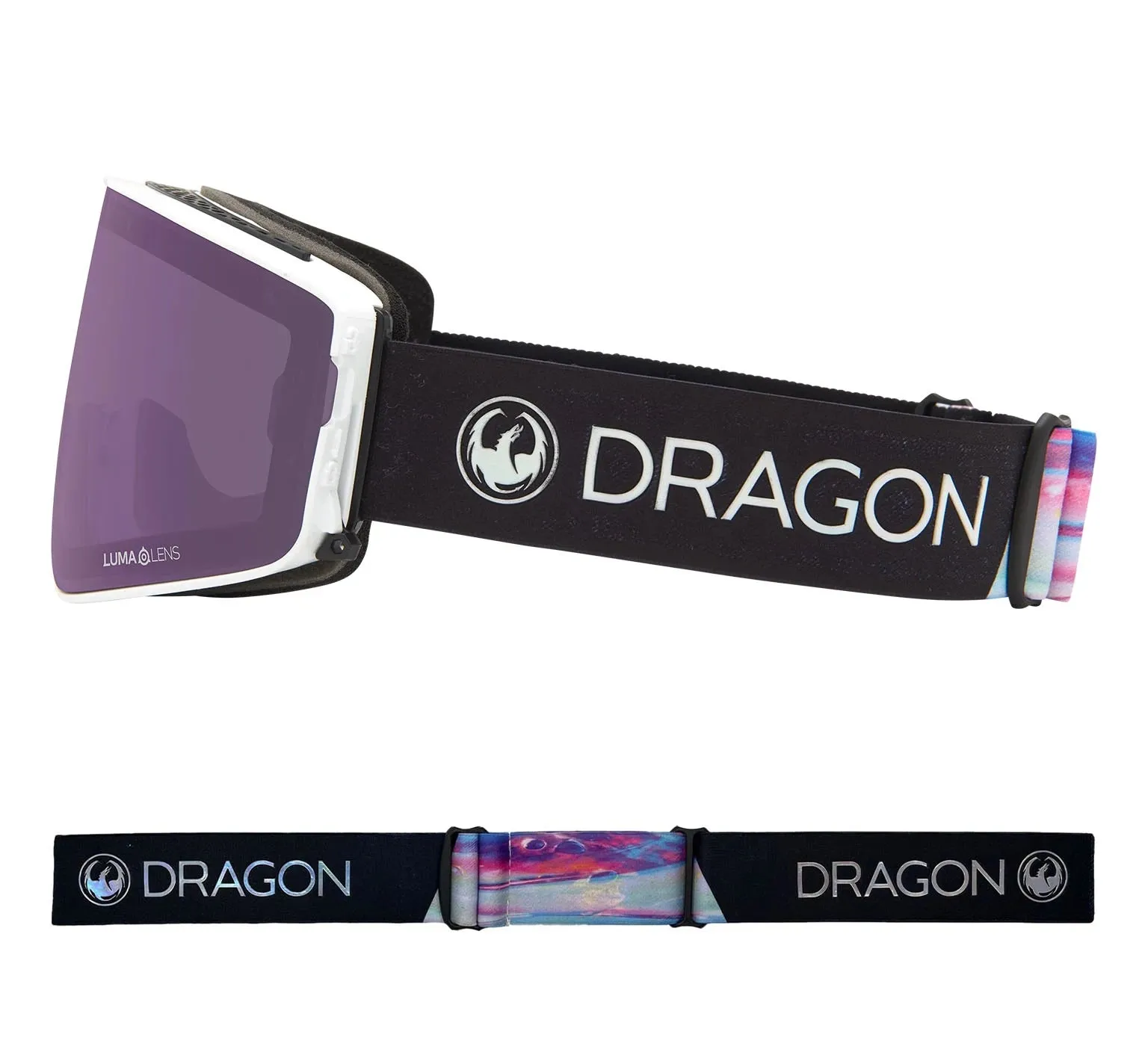 Dragon PXV2 Snow Goggles 2022 Pearl / Lumalens Violet Ion   Spare Lens