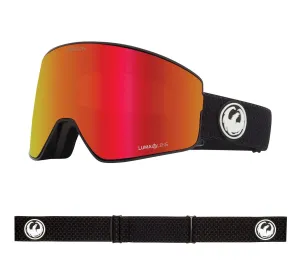 Dragon PXV2 Snow Goggles 2022 Split / Lumalens Red Ion   Spare Lens Asian Fit