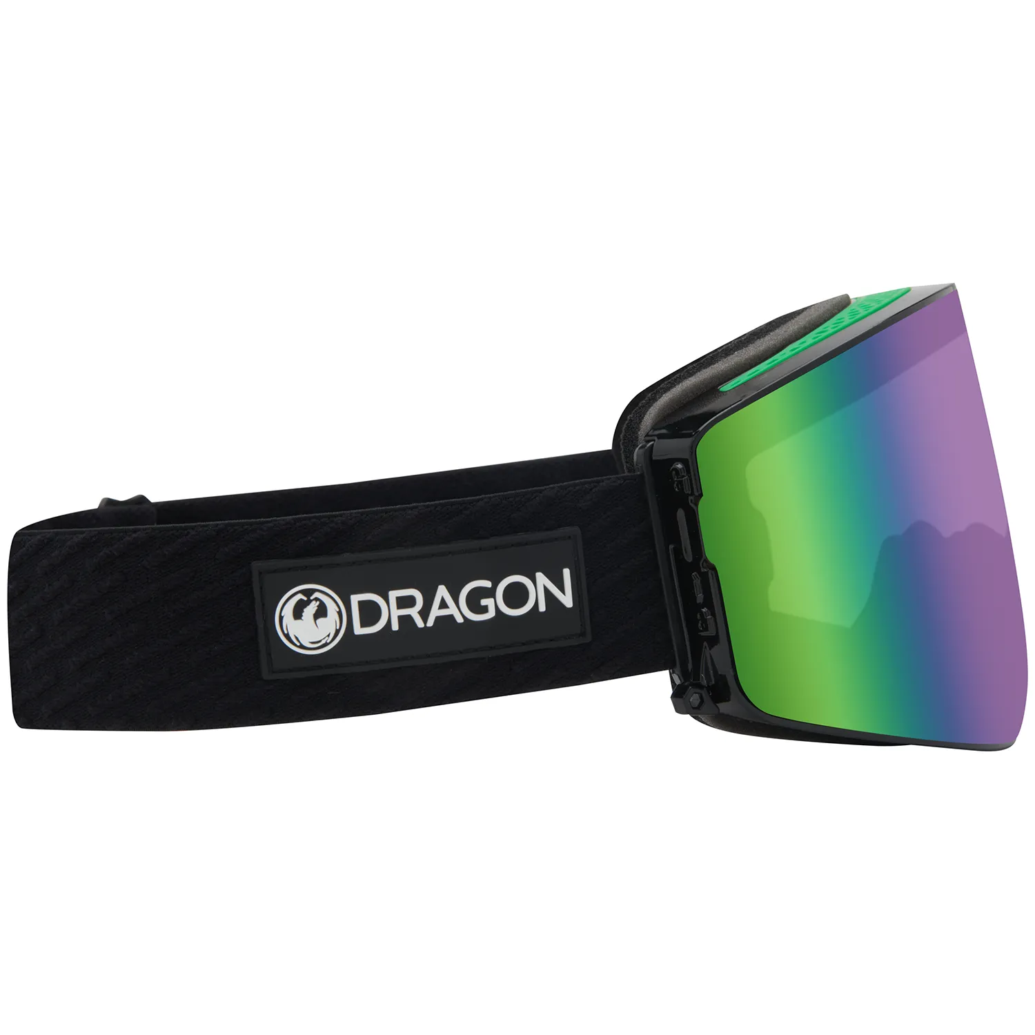 Dragon PXV2 Snow Goggles Icon Green / Lumalens Green Ion   Lumalens Amber