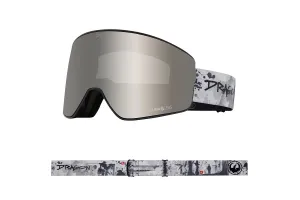 Dragon PXV2 Snow Goggles Low Bridge BushIdo / Lumalens Silver Ion   Lumalens Violet