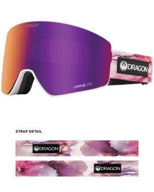 Dragon PXV2 Snow Goggles Merlot / Lumalens Purple Ion   Spare Lens