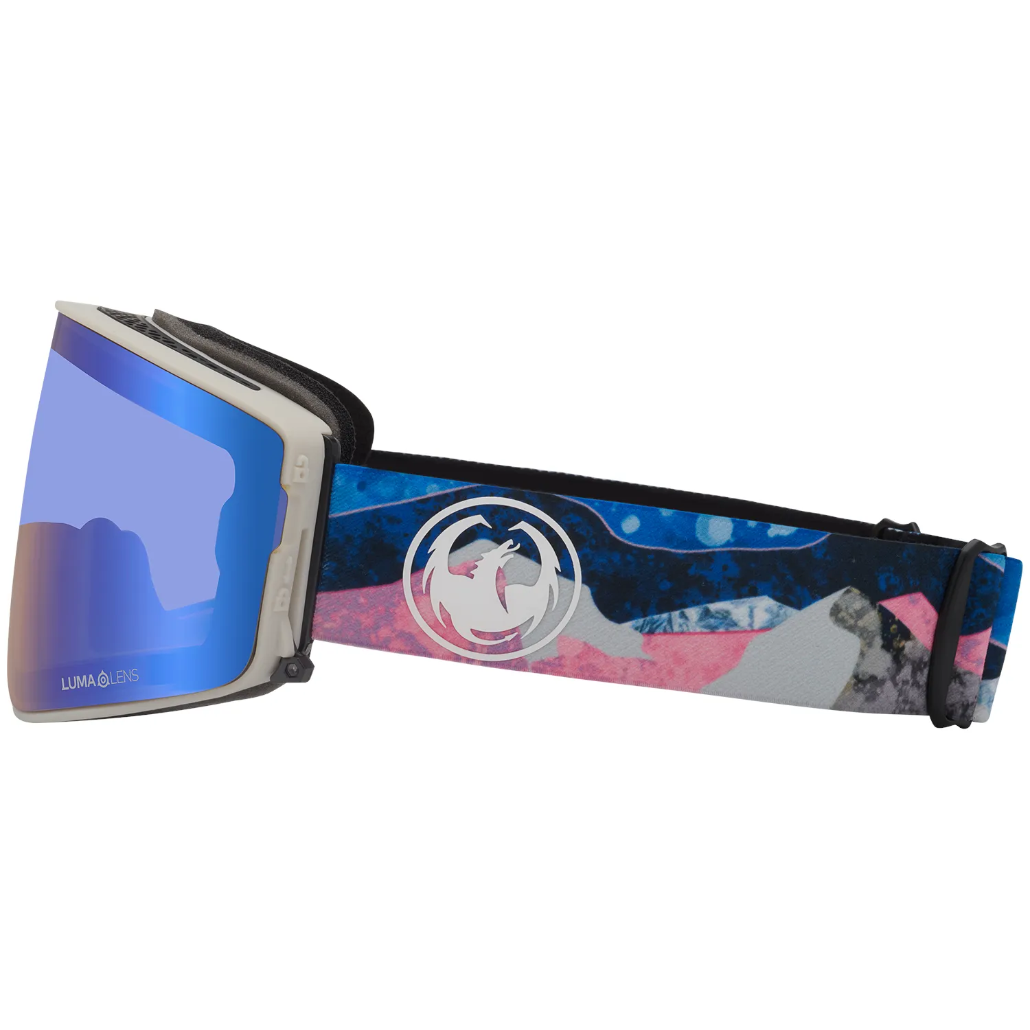Dragon PXV2 Snow Goggles Mountain Bliss / Lumalens Flash Blue   Lumalens Dark Smoke