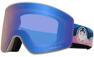 Dragon PXV2 Snow Goggles Mountain Bliss / Lumalens Flash Blue   Lumalens Dark Smoke