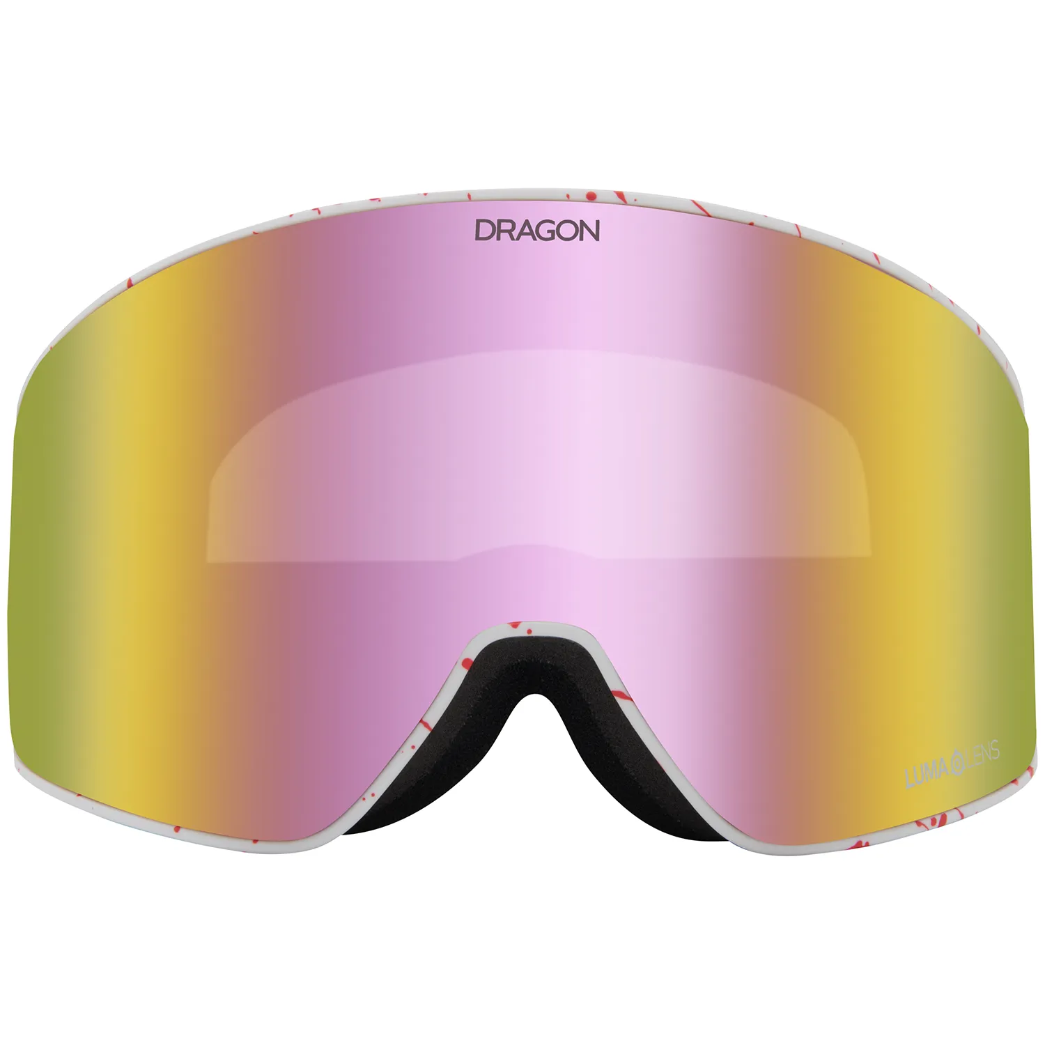 Dragon PXV2 Snow Goggles Reused/ Lumalens Pink Ion   Lumalens Dark Smoke