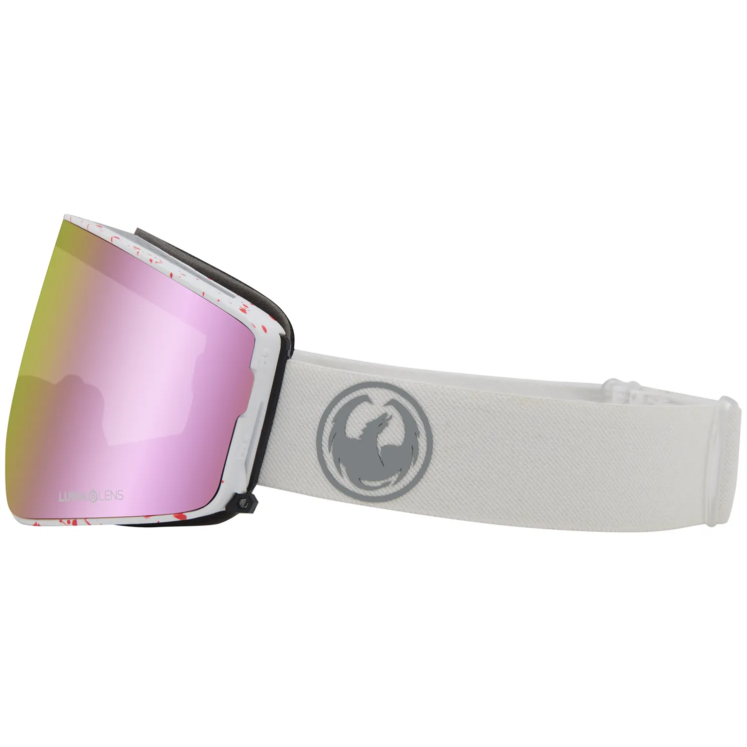 Dragon PXV2 Snow Goggles Reused/ Lumalens Pink Ion   Lumalens Dark Smoke