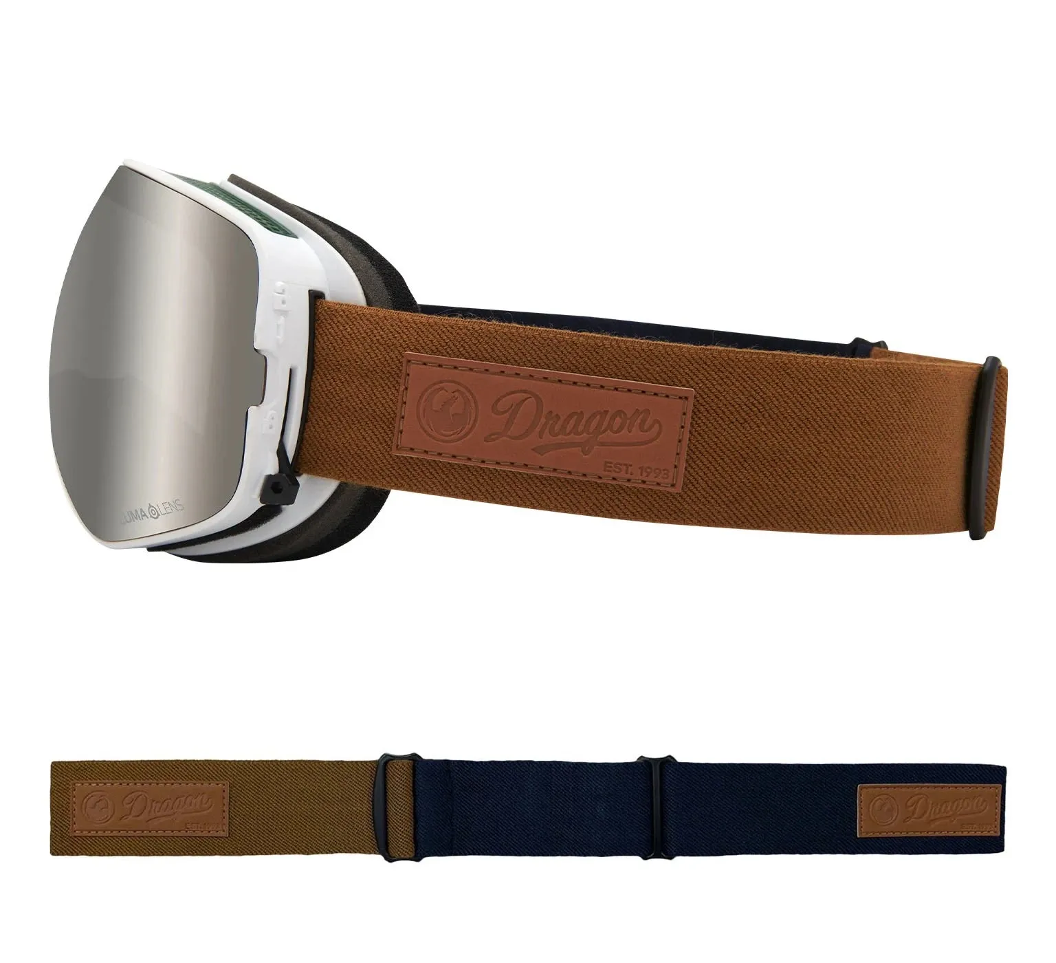 Dragon X2S Snow Goggles 2022 Coyote / Lumalens Silver Ion   Spare Lens
