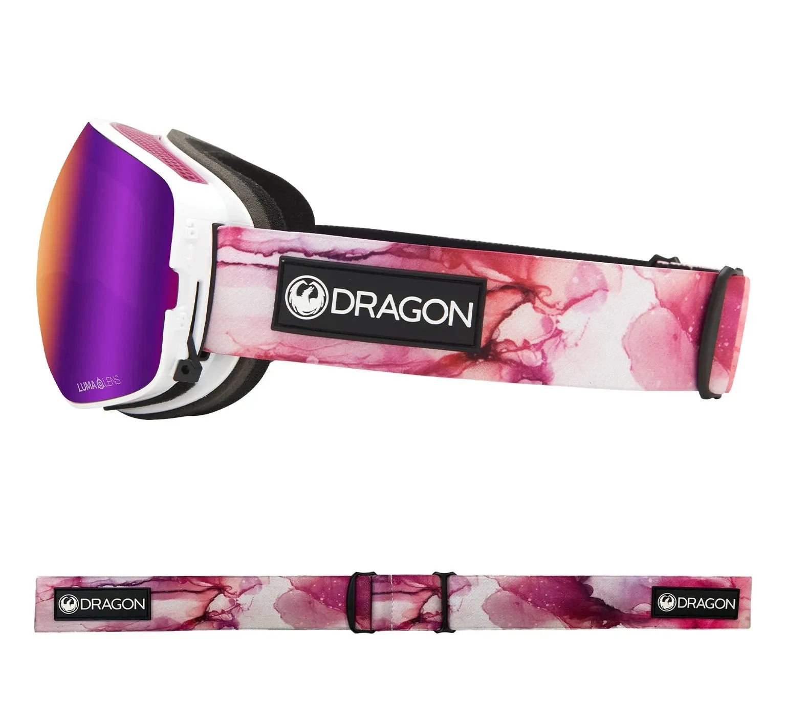 Dragon X2S Snow Goggles 2022 Merlot / Lumalens Purple Ion  Spare Lens