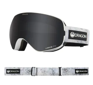 Dragon X2S Snow Goggles 2022 Winter Hare / Lumalens Dark Smoke   Spare Lens