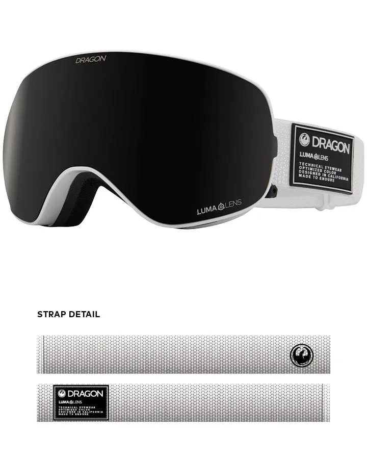 Dragon X2S Snow Goggles Azimuth / Lumalens Midnight   Spare Lens