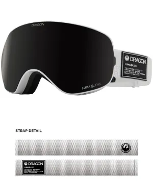 Dragon X2S Snow Goggles Azimuth / Lumalens Midnight   Spare Lens