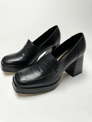 Effie Loafer Pump | Black