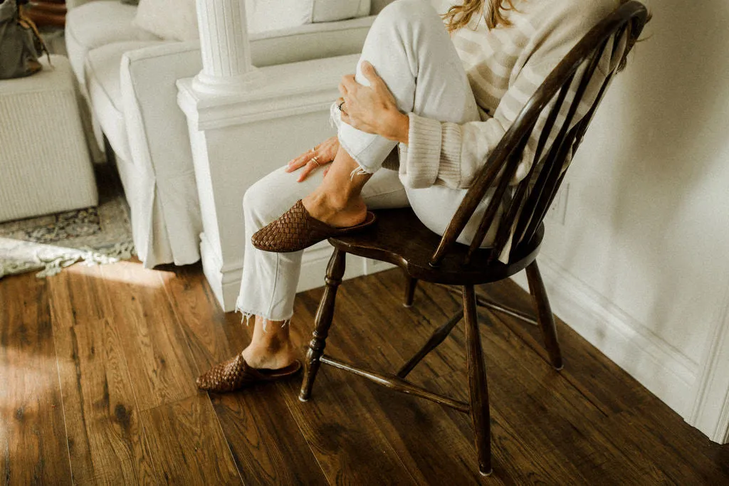 Espresso Brisa Mule {Women's Leather Shoes}