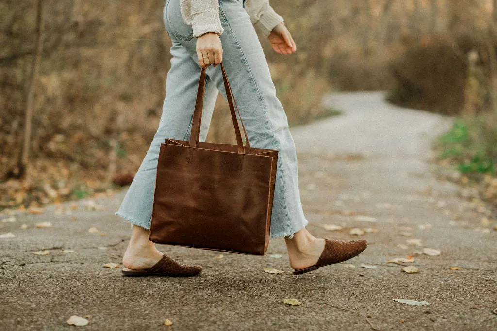 Espresso Brisa Mule {Women's Leather Shoes}