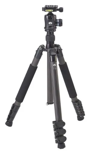 ET-2204 Carbon Fiber Tripod with E-20 Ball Head
