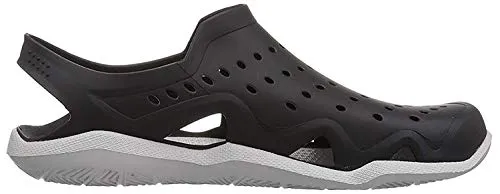 Ethics Stylish Blue Rubber Clogs for Men's (12 UK, B Black)
