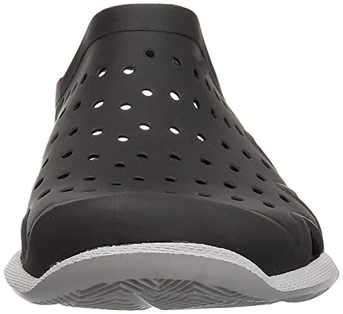 Ethics Stylish Blue Rubber Clogs for Men's (12 UK, B Black)