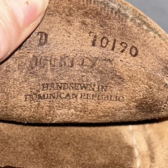 EUC Allen Edmonds Kirkwood Hand Sewn Loafer Golden Brown Chromexcel Mens 9D