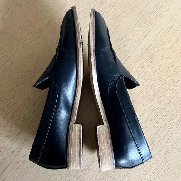 Everlane The Modern Loafer (Original) Black Leather Size 7.5