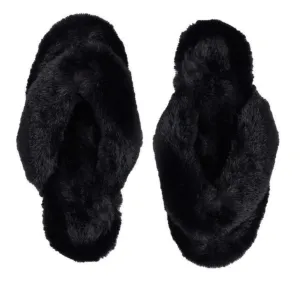 Faux Fur Slippers
