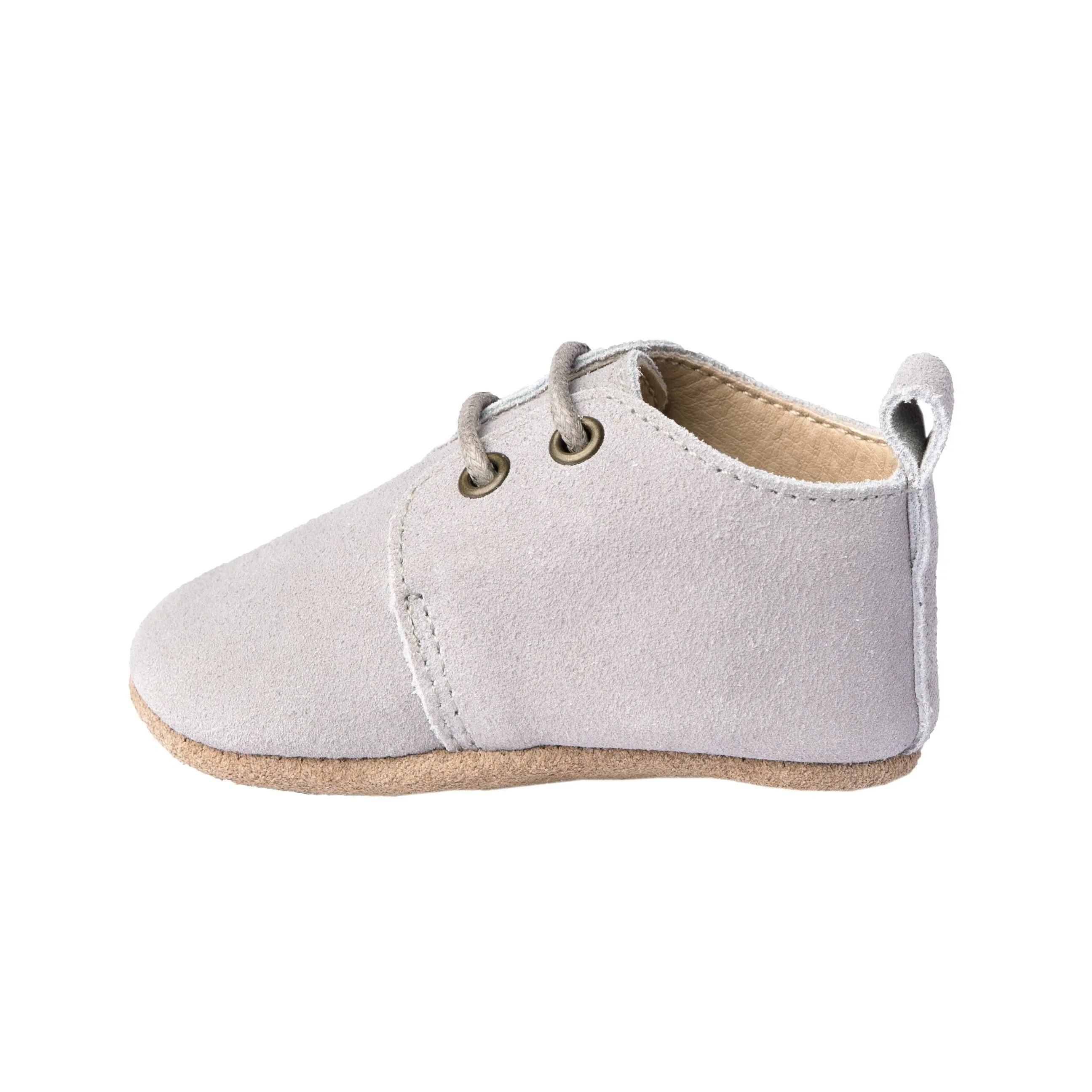 Fog Suede - Oxford - US Size 1-4 - Soft Sole