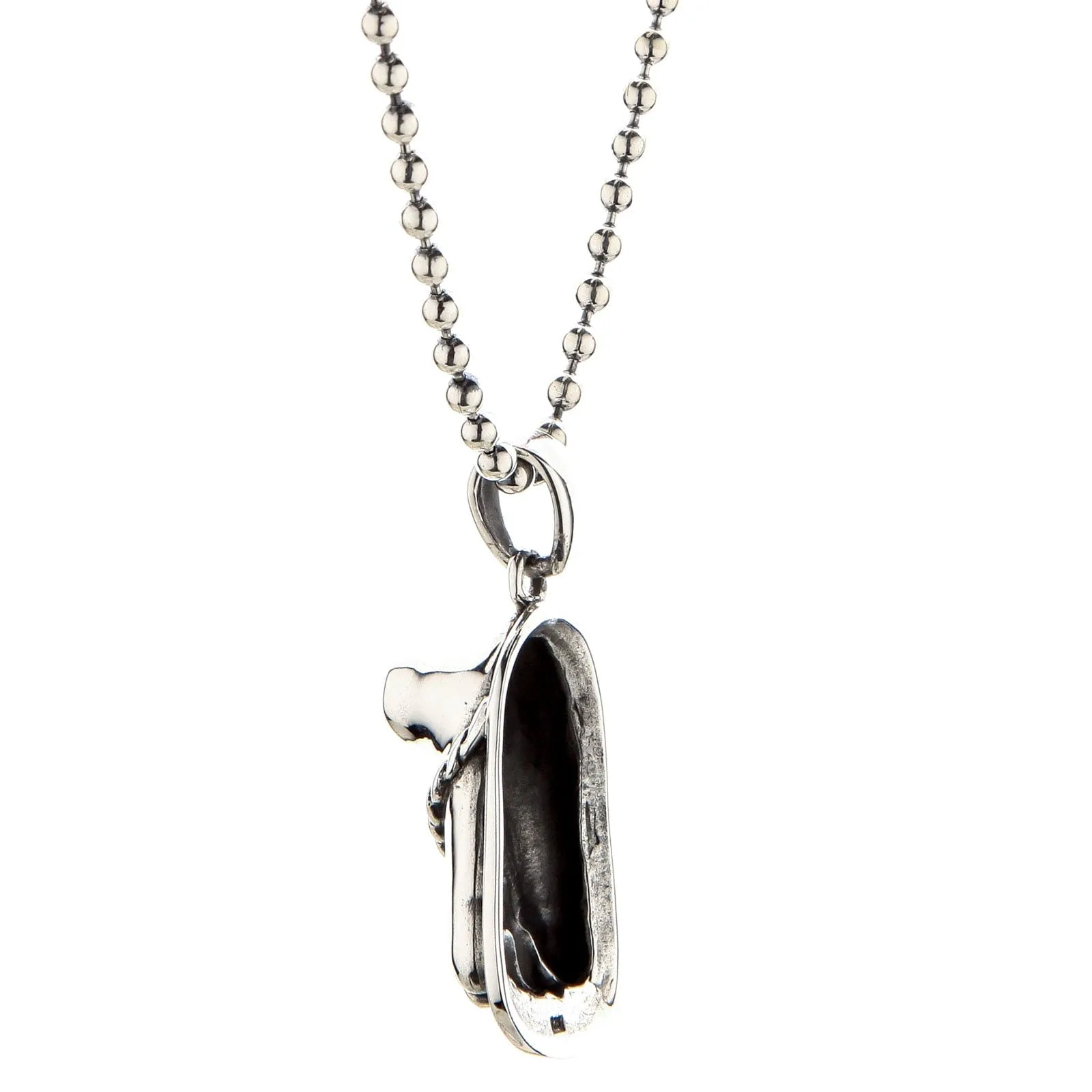 Foot Sterling Silver Pendant