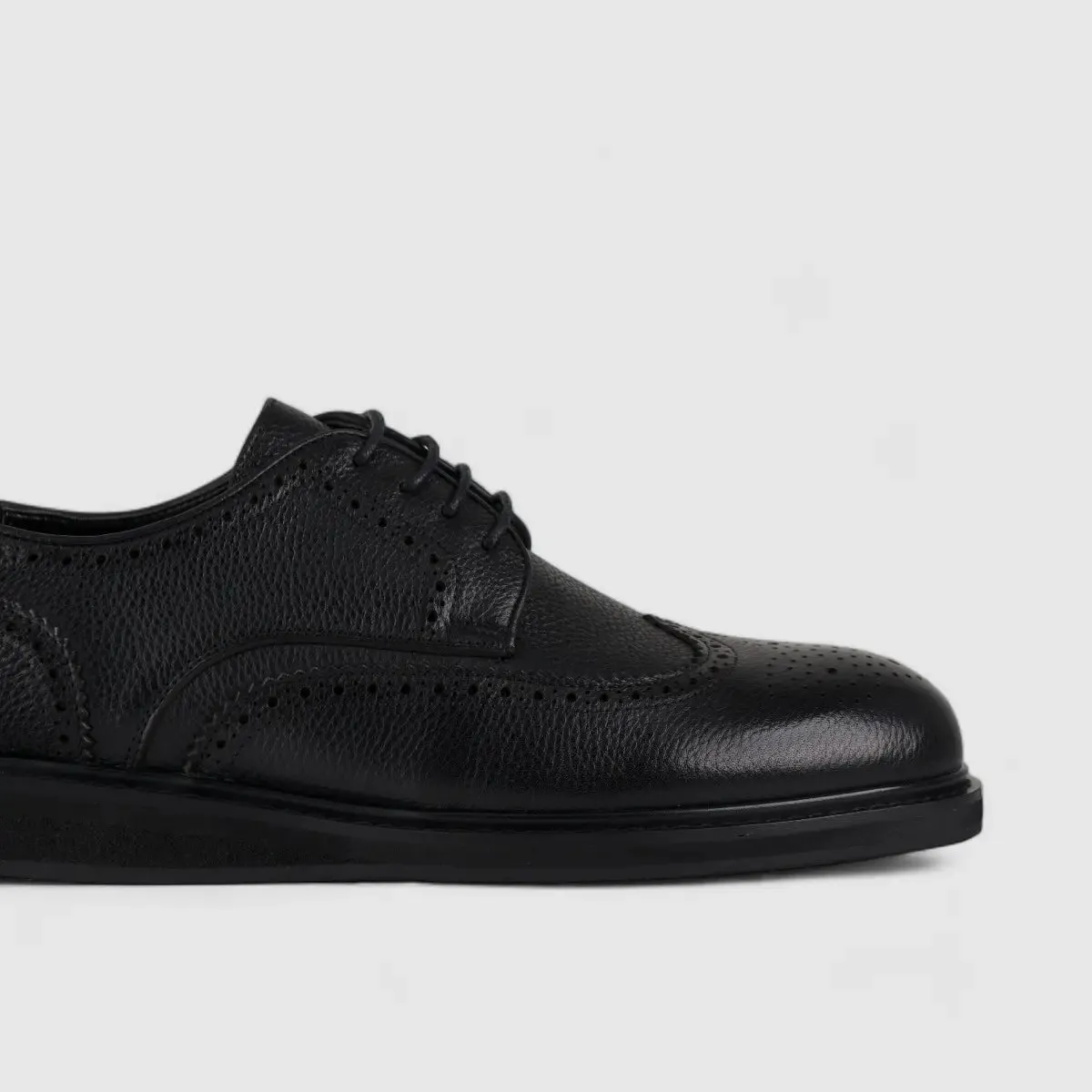Formales Chunky Sole Oxfords Black 64-A131