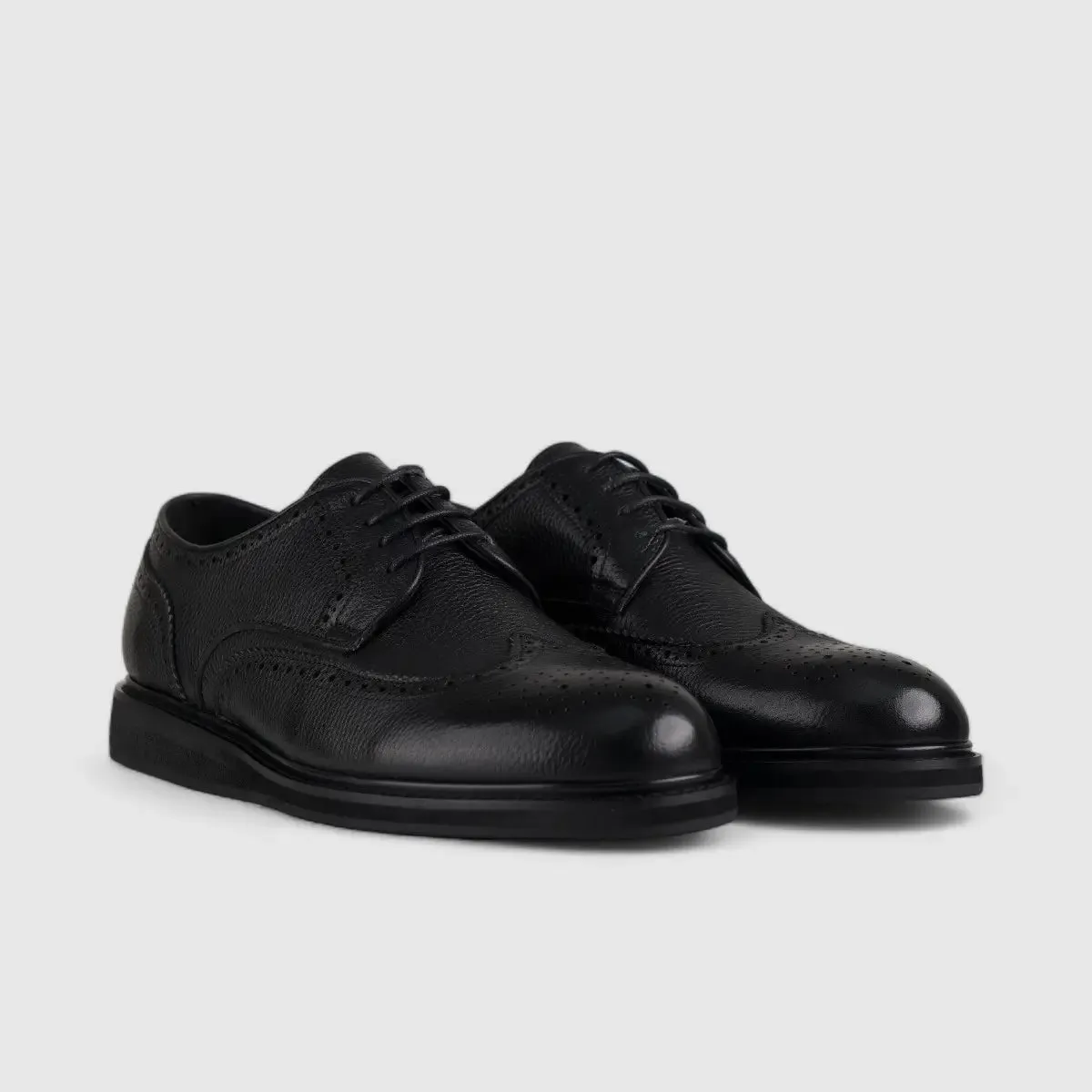 Formales Chunky Sole Oxfords Black 64-A131
