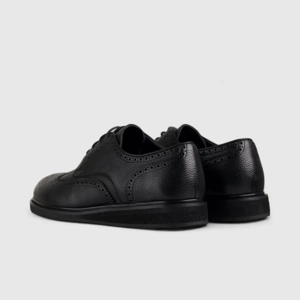 Formales Chunky Sole Oxfords Black 64-A131