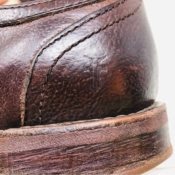 Frye Brown Leather Oxfords Mexico