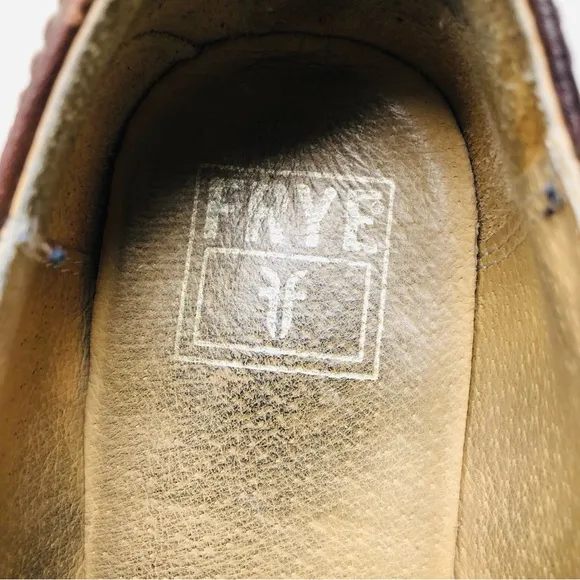 Frye Brown Leather Oxfords Mexico