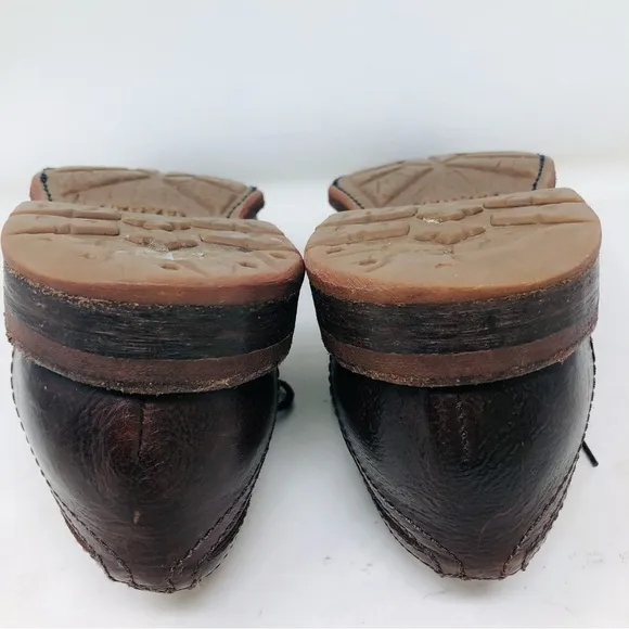 Frye Brown Leather Oxfords Mexico