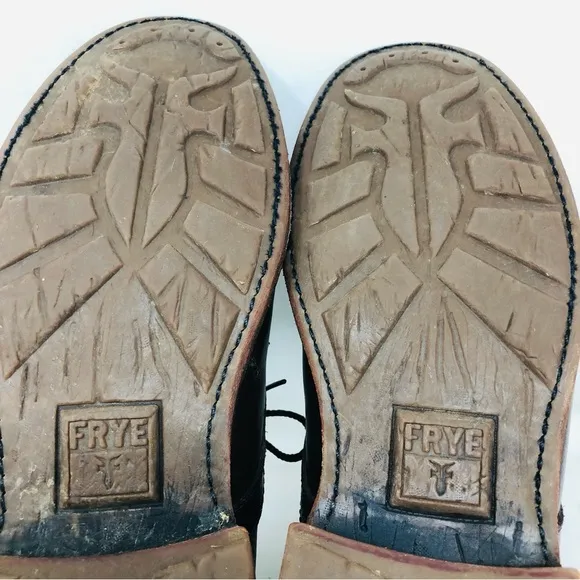 Frye Brown Leather Oxfords Mexico
