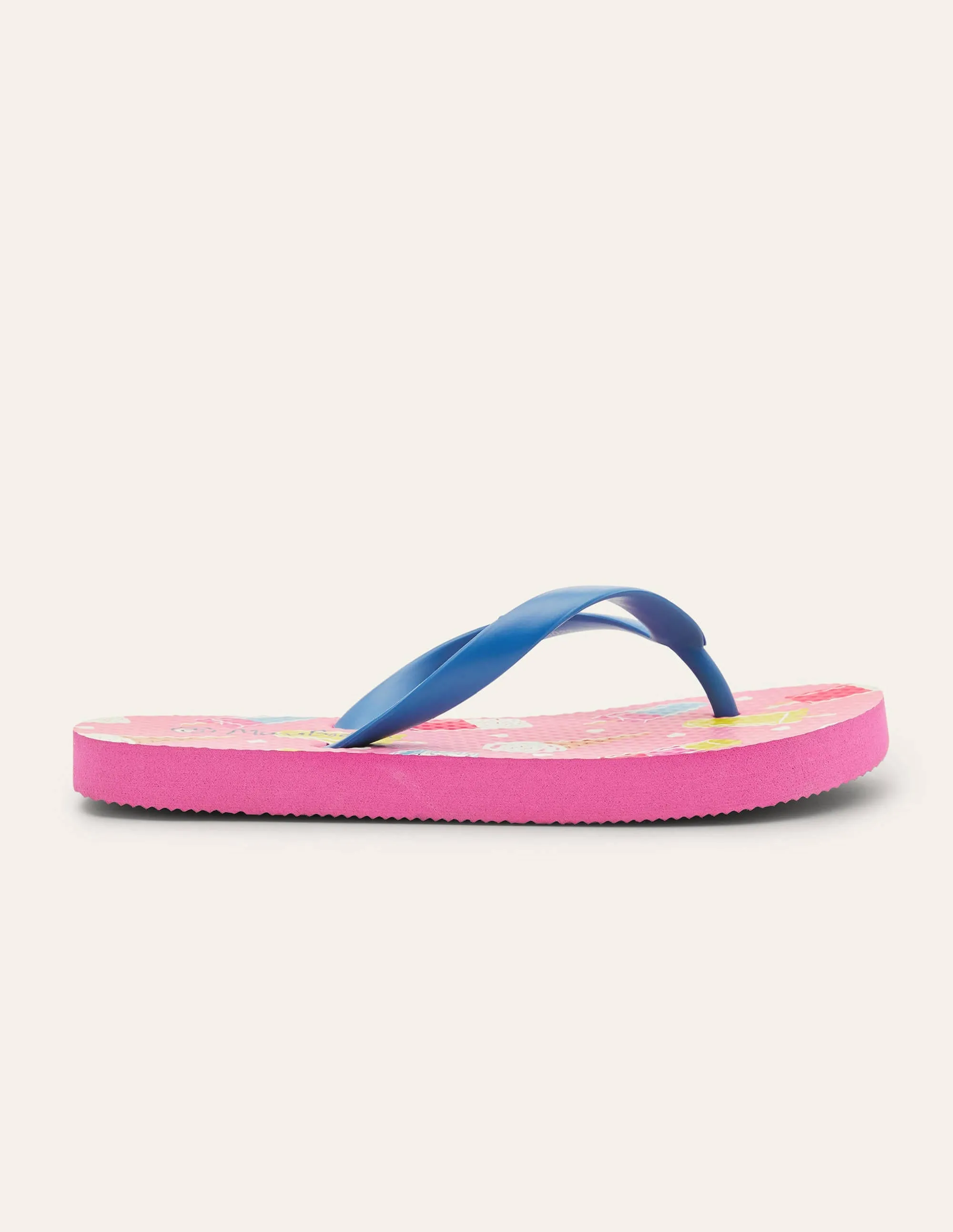 Fun Printed Flip Flops-Multi Ice Creams