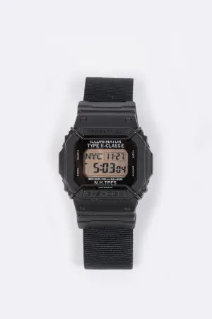 G-SHOCK X N. HOOLYWOOD DW5600 BLACK