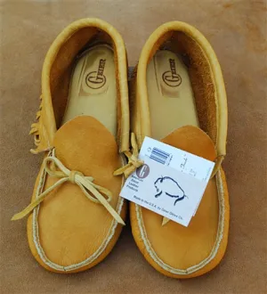 Geier Gloves 6001 LowTop American Bison Leather Moccasin (Made in USA)