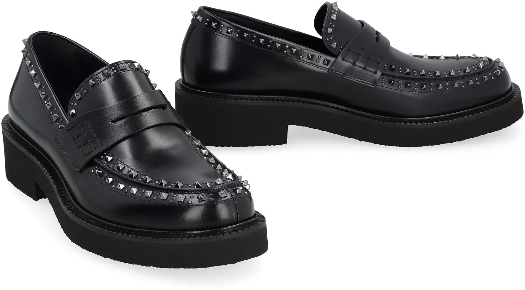 Gentleglam leather loafers