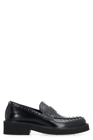 Gentleglam leather loafers