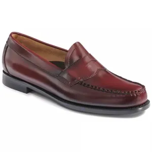 G.H. Bass &amp; Co. Logan Flat Strap Weejuns Loafer, Wine, Men's Size 8