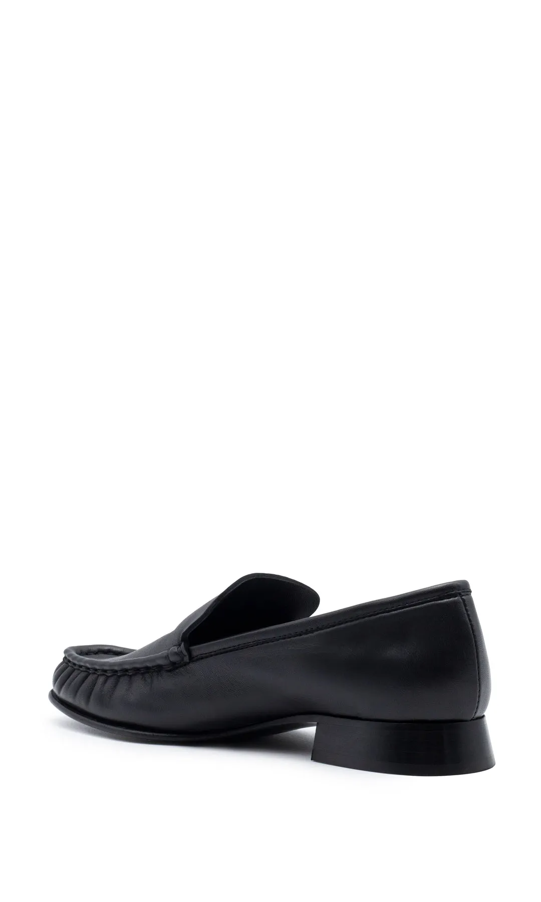 GIABORGHINI x The Garment Bodil Loafers in Nappa Black