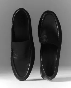 GIABORGHINI x The Garment Bodil Loafers in Nappa Black