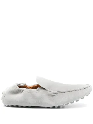Gommino suede leather loafers