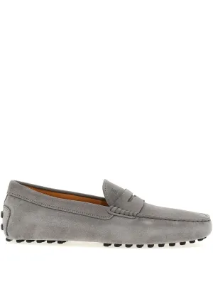 Gommino suede leather loafers