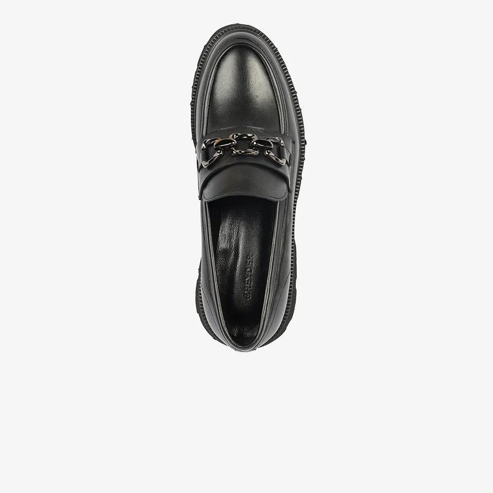 Greyder Women's High Moccasins In Black